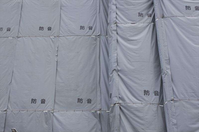 解体工事の騒音対策について